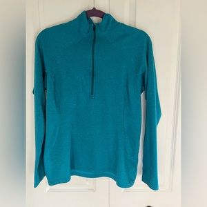 Patagonia Capilene 3 Midweight Zip-Neck Women's Size Medium Base Teal